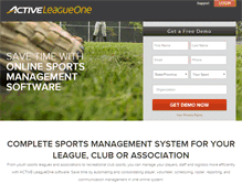 Tablet Screenshot of leagueone.com